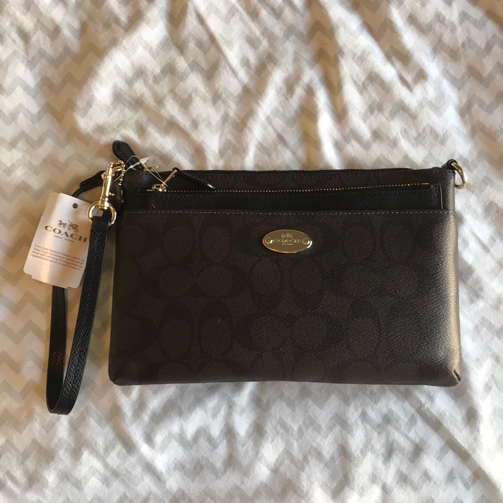 Coach Wristlet with bonus bag!